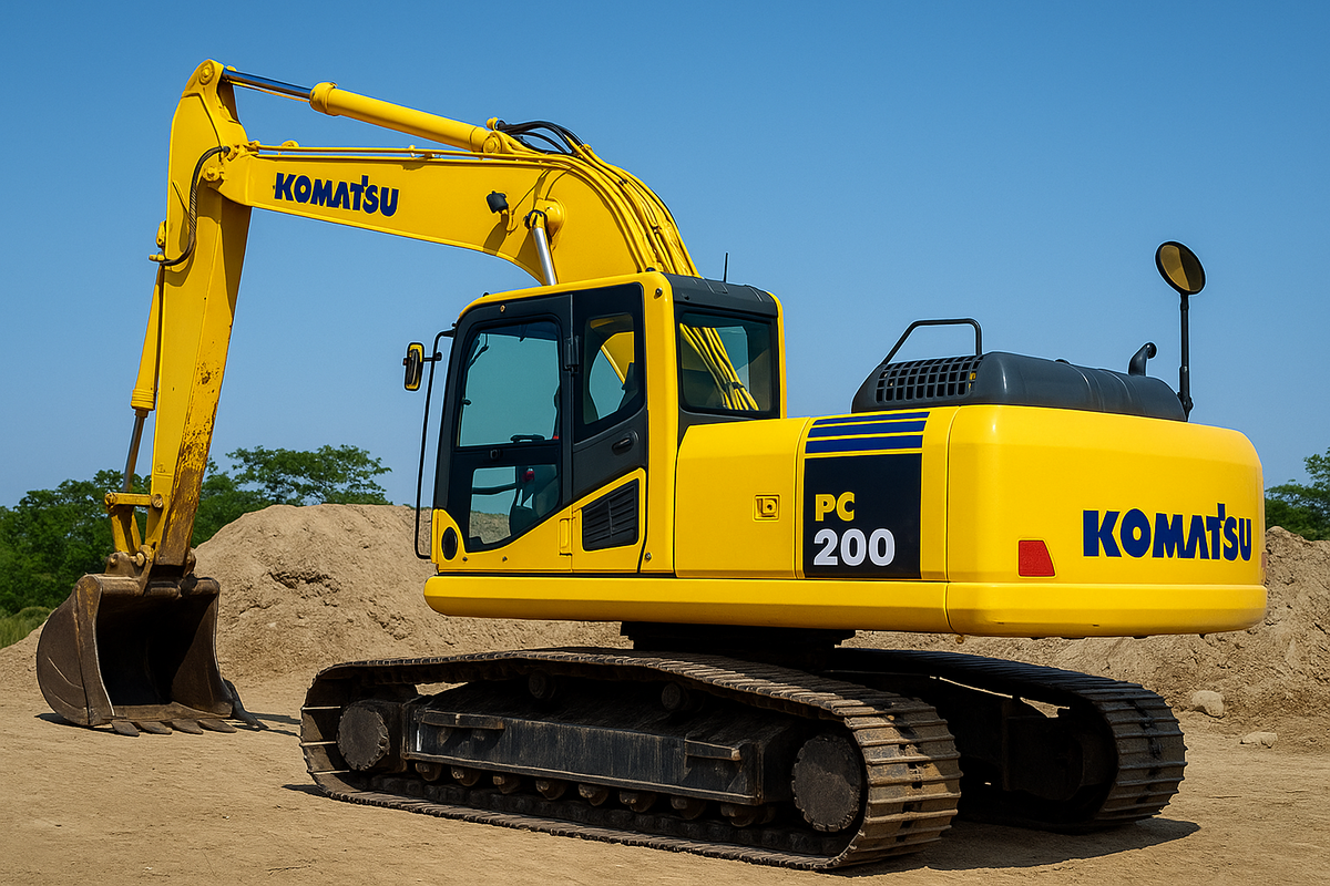 экскаватор Komatsu PC200-8 