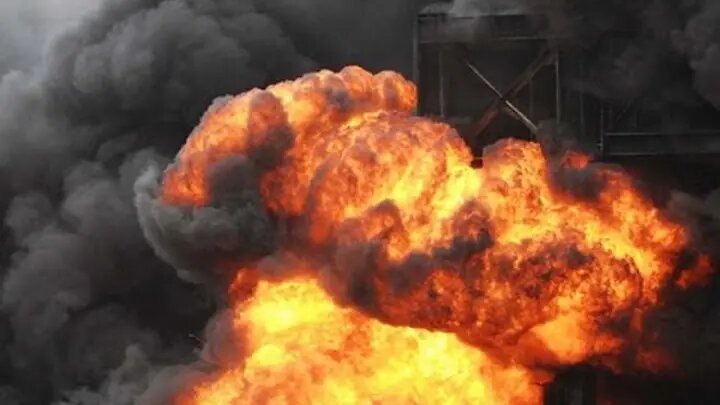 взрыв метана в угольной шахте