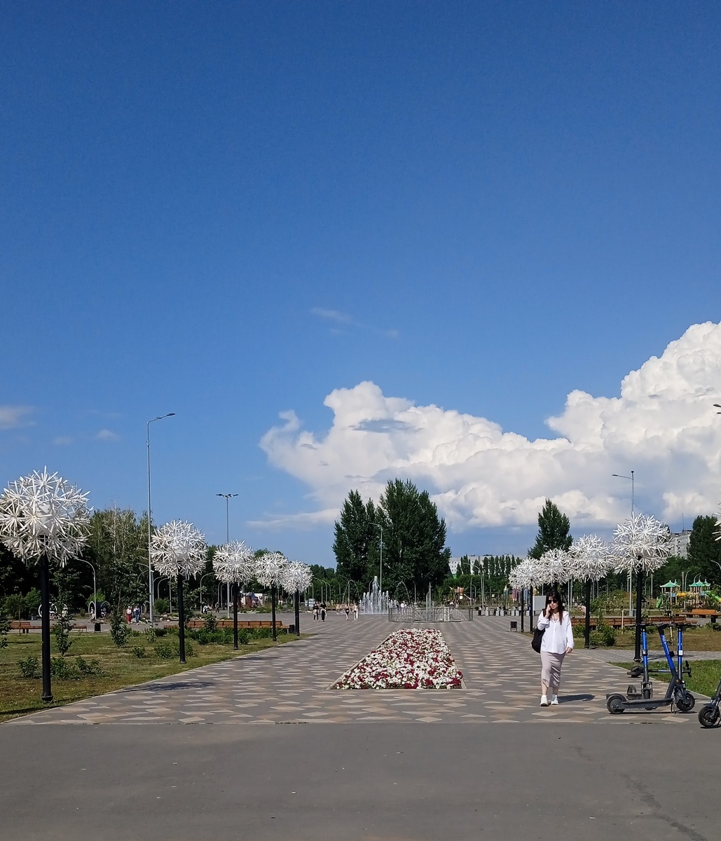 Балаково, Центральный парк. Фото автора