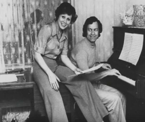 Лариса Мондрус и Эгил Шварц