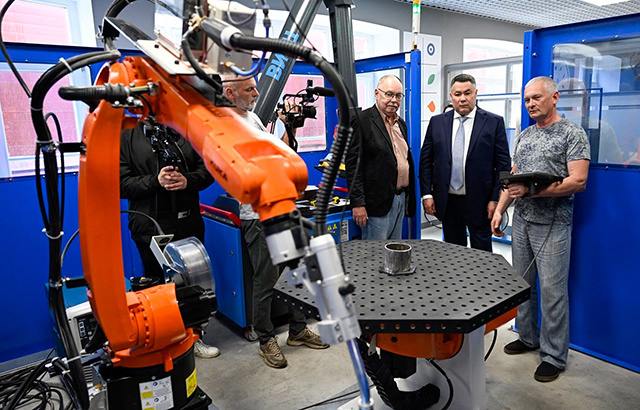 Машиностроительный кластер создан и уже работает в одном из тверских колледжей