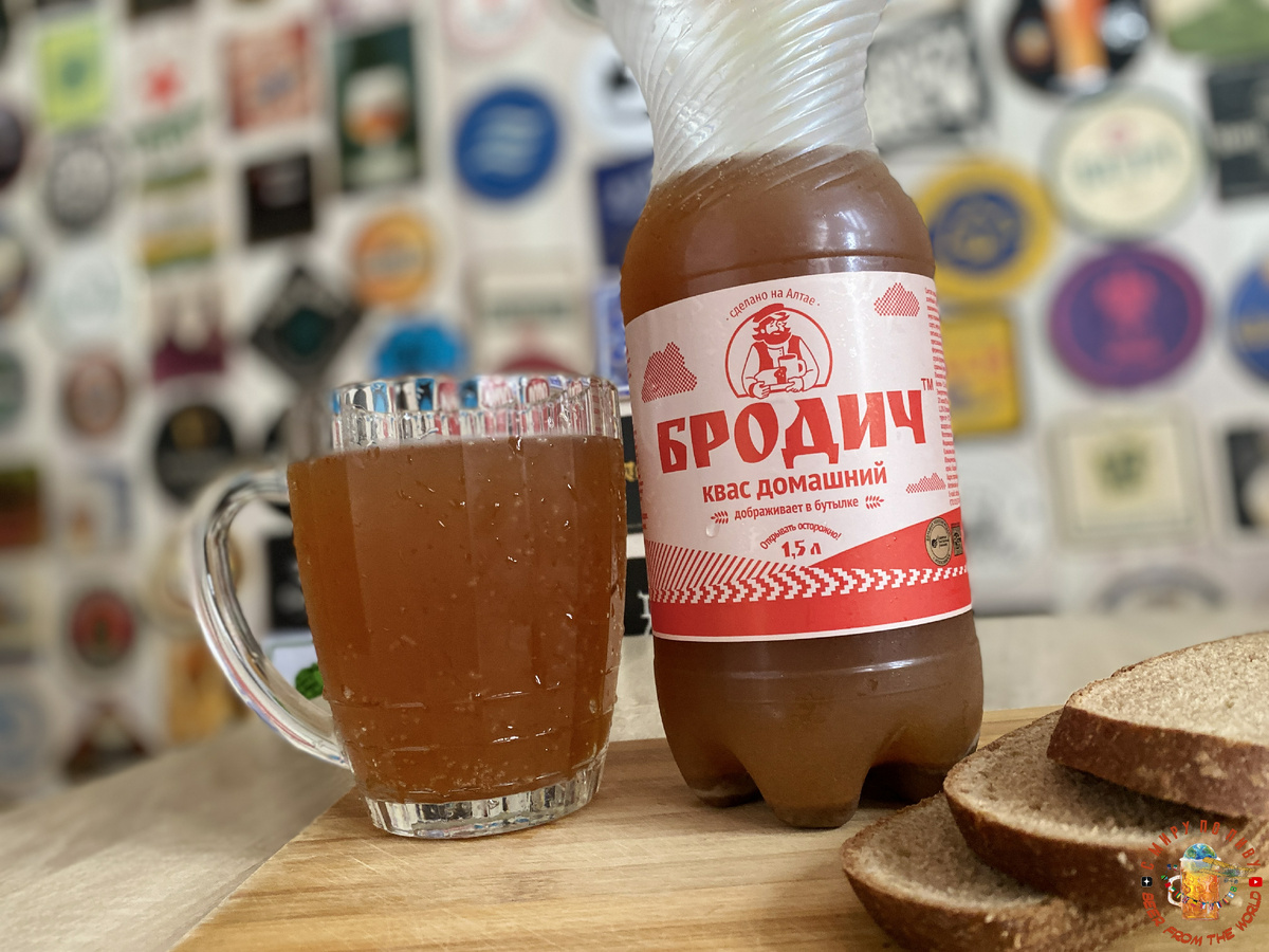 Обзор кваса Бродич Домашний