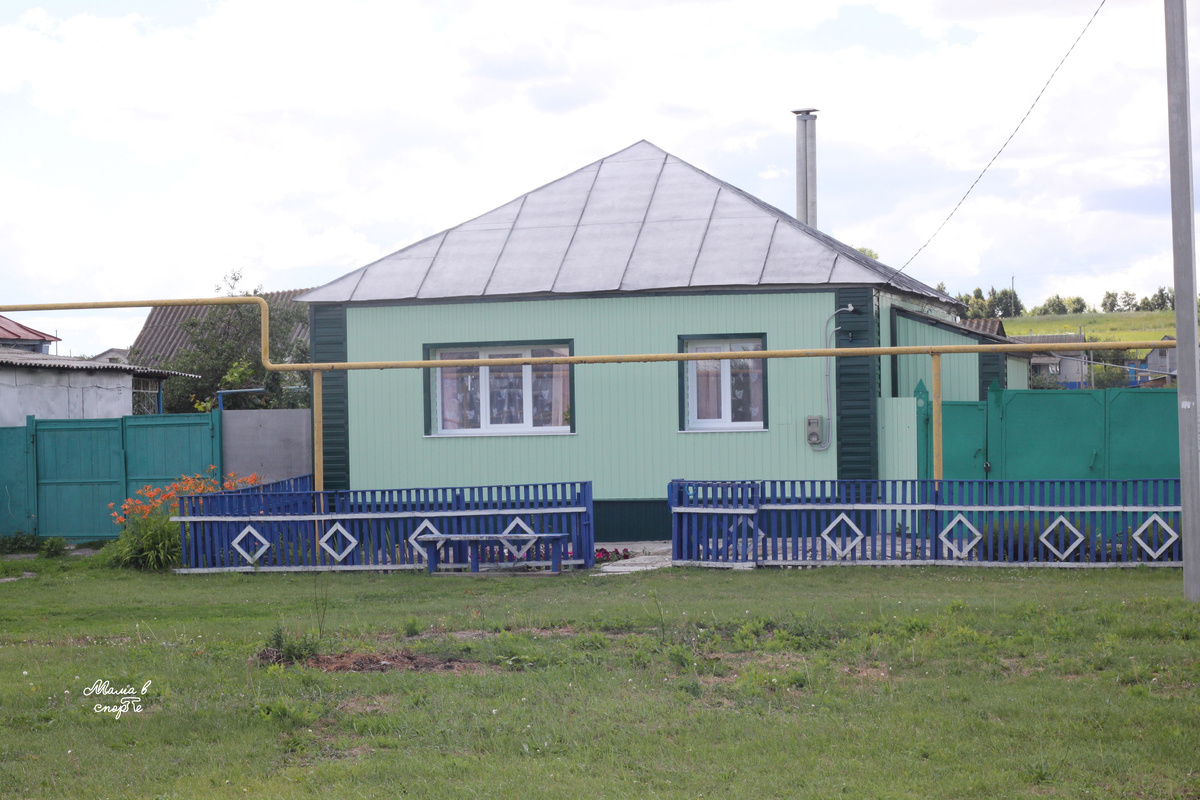 Родительский дом моего дедушки. Дедушка его не узнал бы.