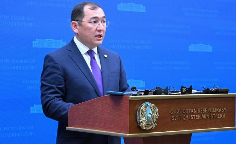    представитель МИД Казахстана Айбек Смадияров - источник фото: МИД Казахстана
