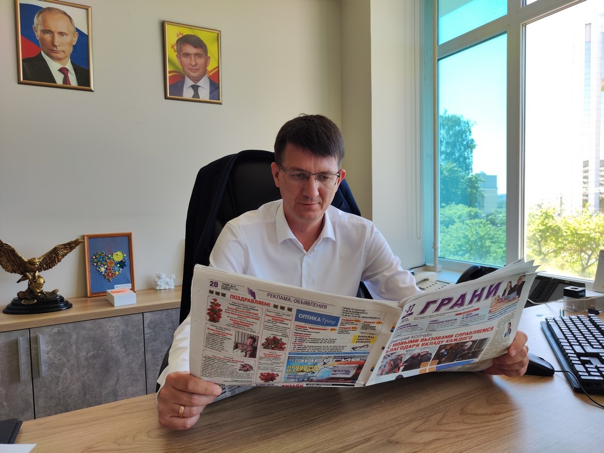 Министр строительства, архитектуры и ЖКХ Чувашии Владимир МАКСИМОВ.