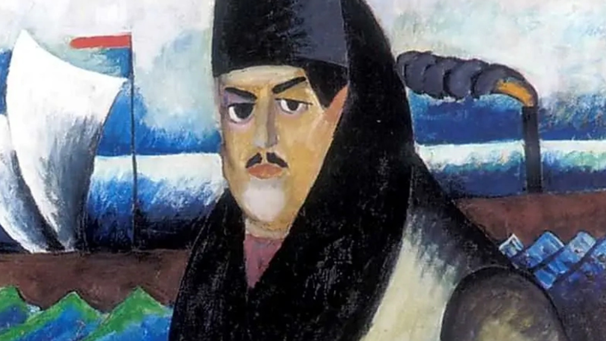 Илья Машков - Автопортрет (фрагмент), 1911 г. Источник: https://clck.ru/3MfBDU