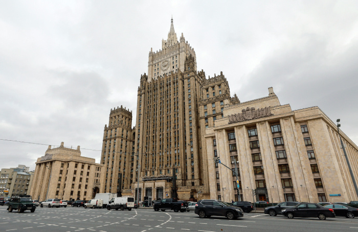    Здание МИД РФ.EPA/ТАСС
