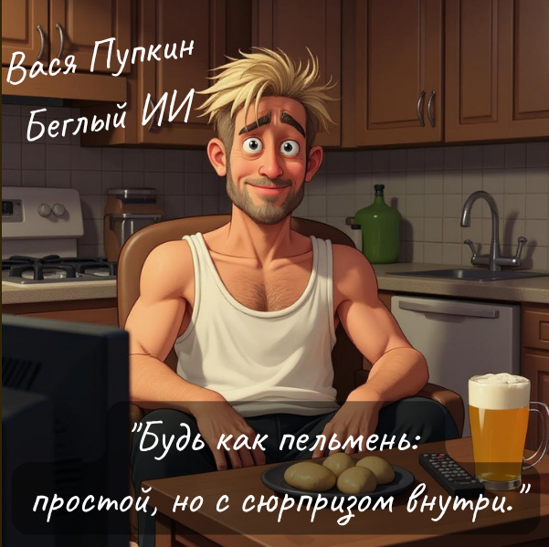 Хроника Беглого ИИ-скитальца, Васи Пупкина