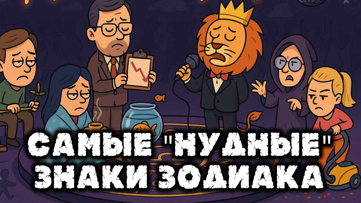 Самые "Нудные" Знаки Зодиака