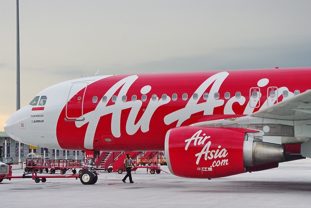 Airbus A320 авиакомпании AirAsia