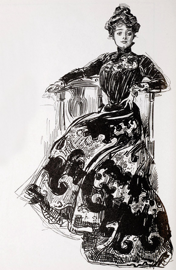 Рисунок Чарльза Гибсона