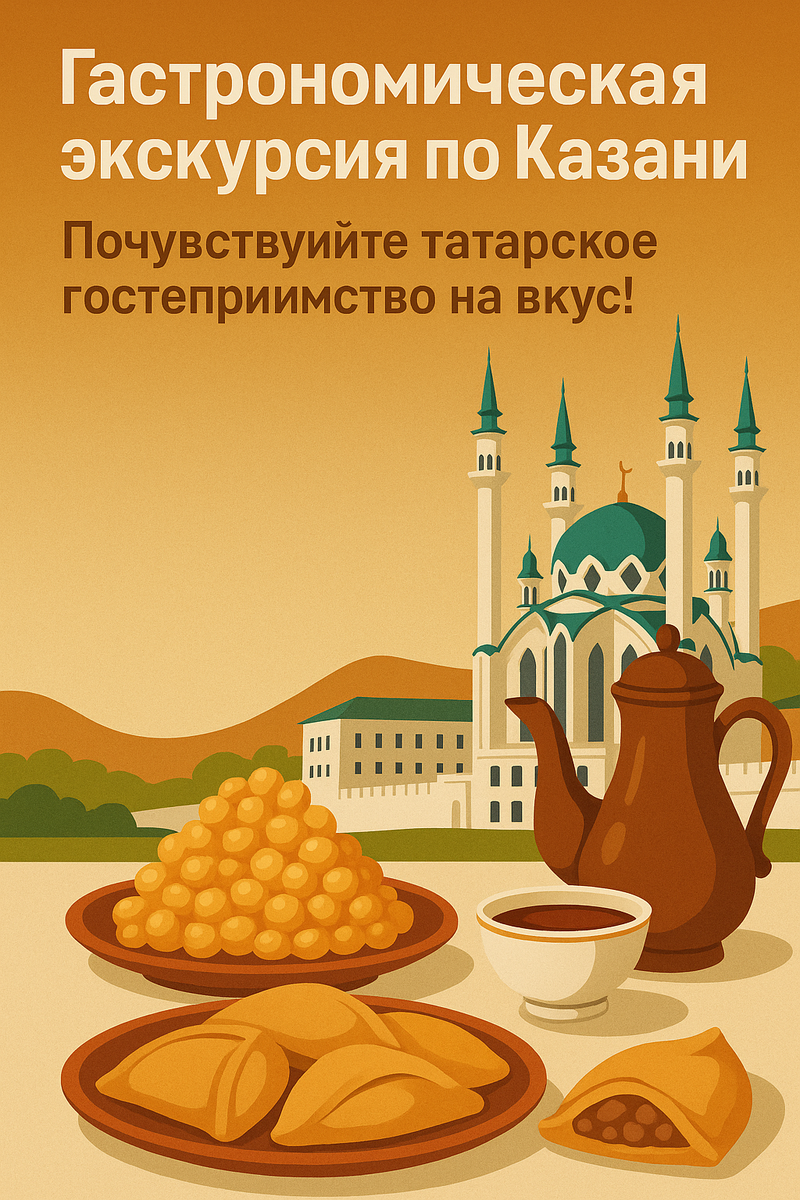 Гастрономическая экскурсия по Казани
