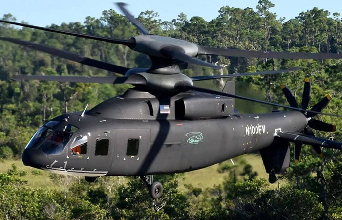 Вертолёт SB-1 Defiant./ Фото: freakdeluxe.co.uk