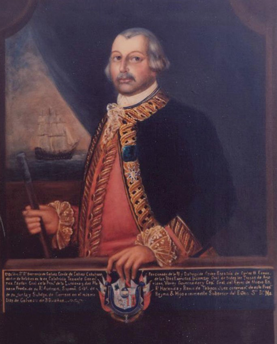 Портрет генерала Бернардо Гальвеса