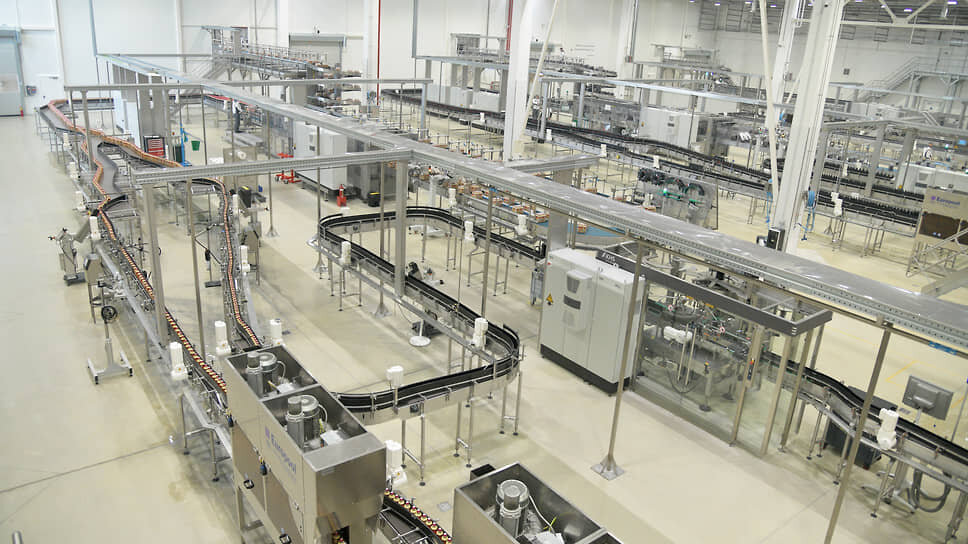 Завод безалкогольных напитков в апреле заработал в воронежской ОЭЗ ППТ «Центр».📷Фото: Андрей Архипов / Коммерсантъ