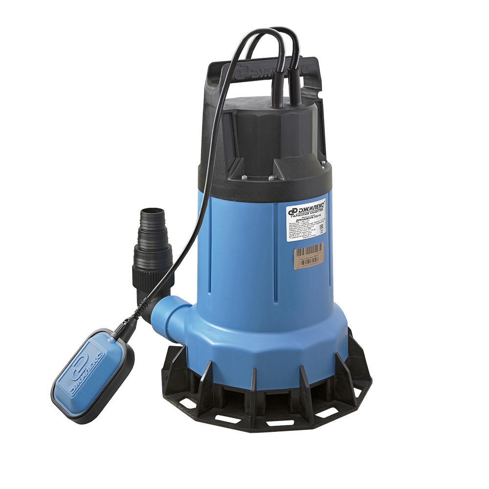 Внешность у Джилекс Дренажник 550/14 одновременно и симпатичная, и типичная (для данного бренда)