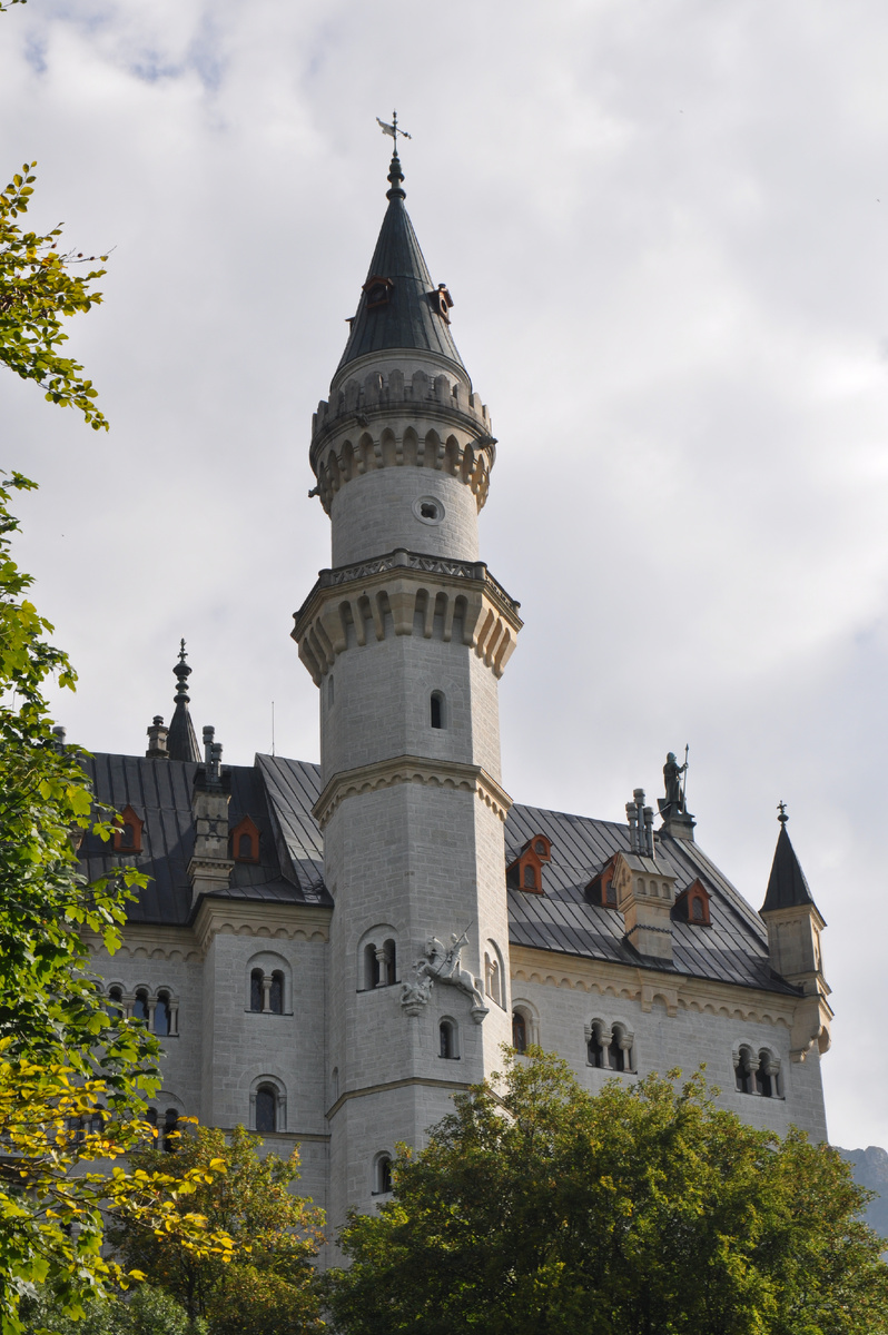 Замок Нойшванштайн.