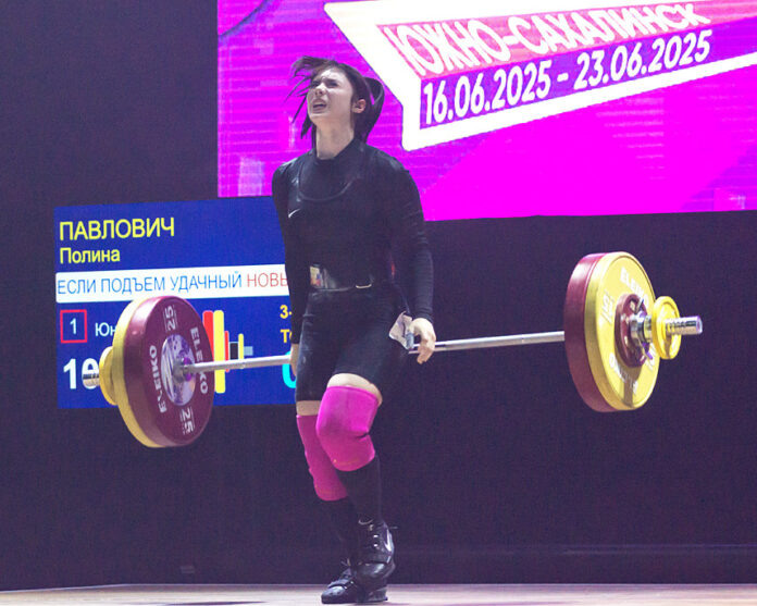 Рекорд России в этот вечер не был побит.