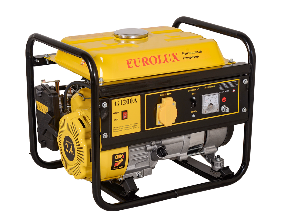 Выглядит Eurolux G1200A и правда вполне по-европейски