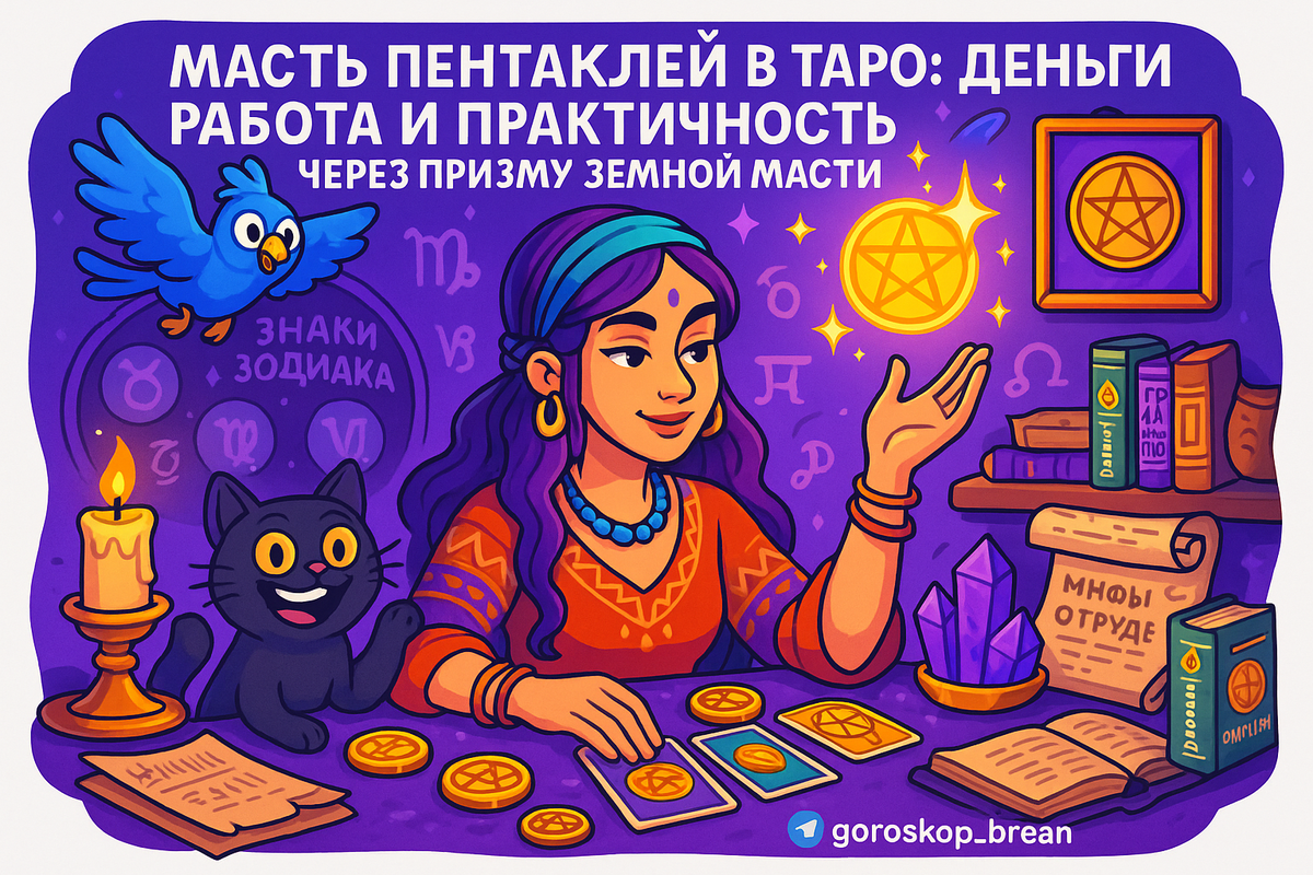    Масть Пентаклей в Таро как ключ к материальному успеху и внутреннему балансу Мария