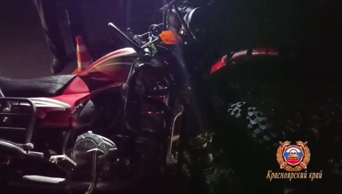     15-летний мотоциклист врезался в электроопору и погиб в Красноярском крае