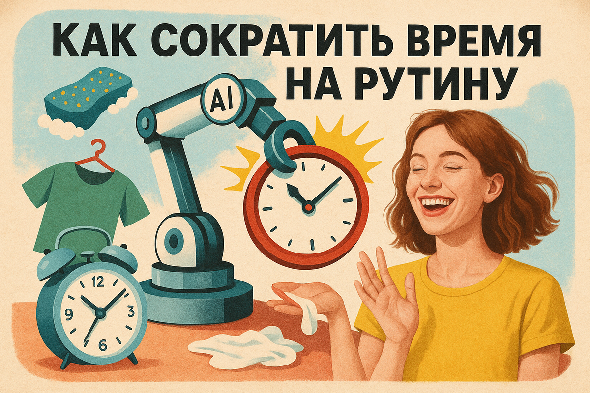 Как сократить время на рутину с помощью искусственного интеллекта