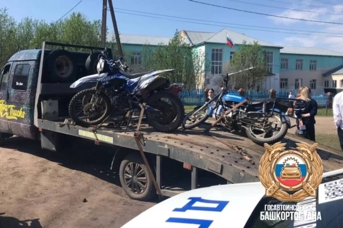    ГАИ Башкирии задержала более 750 подростков за рулем