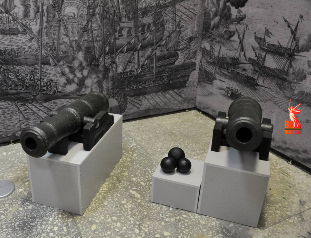 Пушки и ядра. Нижнетагильские заводы. XVIII в. Экспозиция Нижнетагильского историко-краеведческого музея