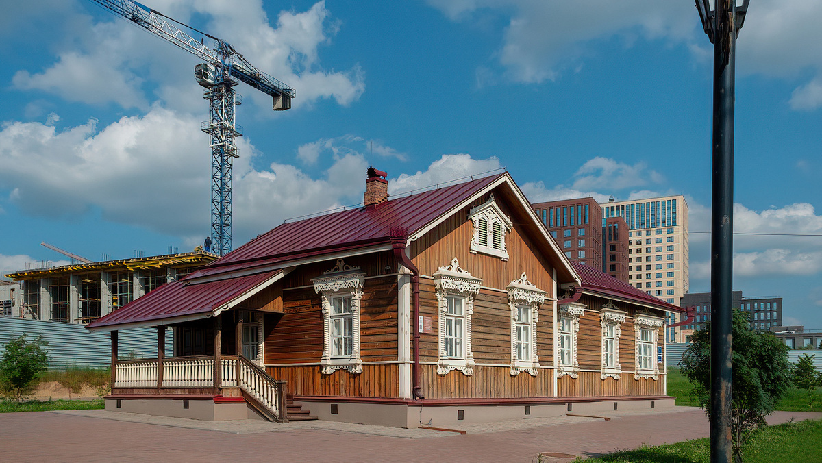 Контора инженера Г. М. Будагова по  ул. Большевистская, 7. Новосибирск. Фотография - www.openmainphoto.ru