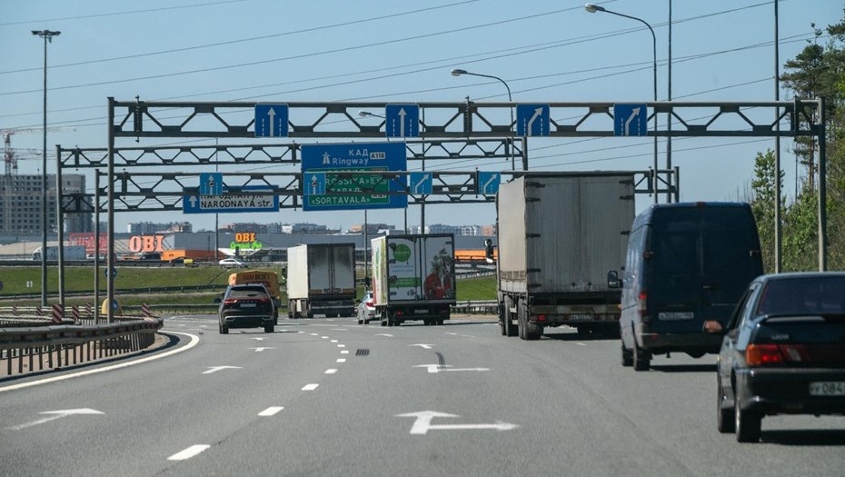    Кольцевая автодорога Петербурга. Автор фото: Тихонов Михаил