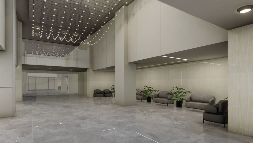    фото – такой ремонт должна сделать компания в мэрии Нового Уренгоя