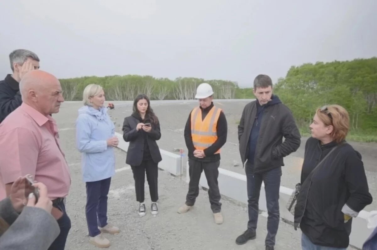    На Камчатке строительство дороги к Халактырскому пляжу идет согласно плану