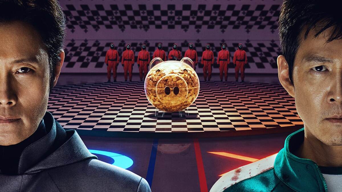 Заставка к 3 сезону сериала "Игры в кальмара"