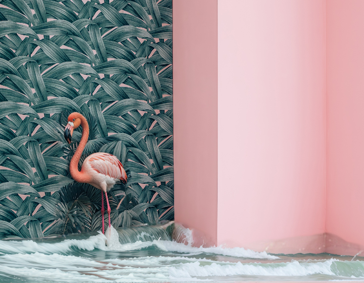 Обои из коллекции Luna «Круиз» в тематике тренда 2025 «Путешествие в интерьере»