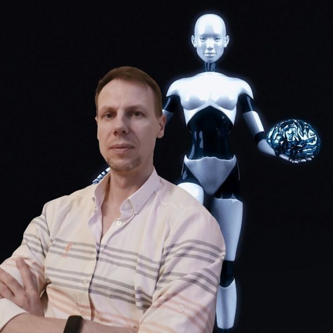 Я человек, но пользуюсь ИИ уже несколько лет. Дама на картинке виртуальная. 