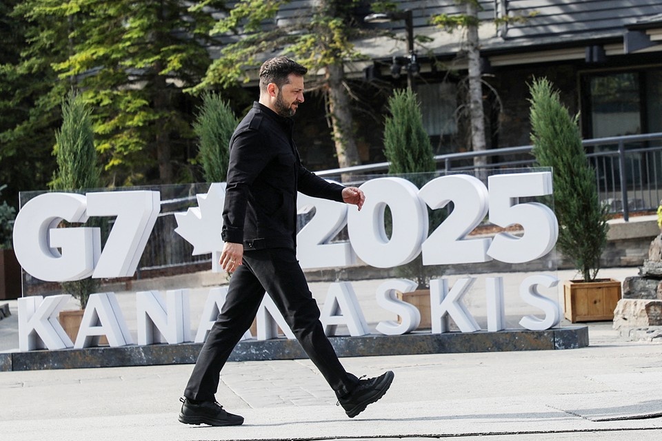 Зеленский выслушал комплименты о «несгибаемости» и стойкости украинцев Фото: REUTERS