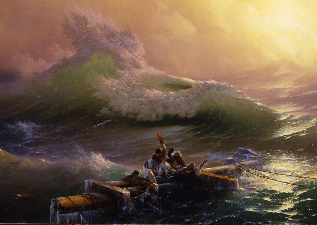Девятый вал, Айвазовский