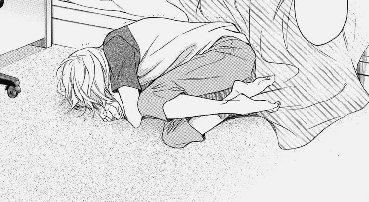 Рисунок из интернета. Муж Тоню спихнул с кровати.