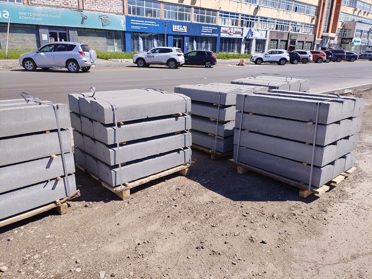 Дорожный бордюр в Ижевске. СтройВек118.рф, +7 (3412) 565-871, +79128565871 (WhatsApp, Telegram)
