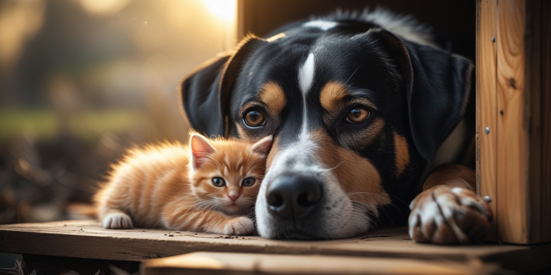 Она усыновила чужого щенка