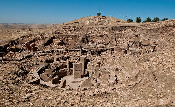 Гёбекли-Тепе до туристической реконструкции