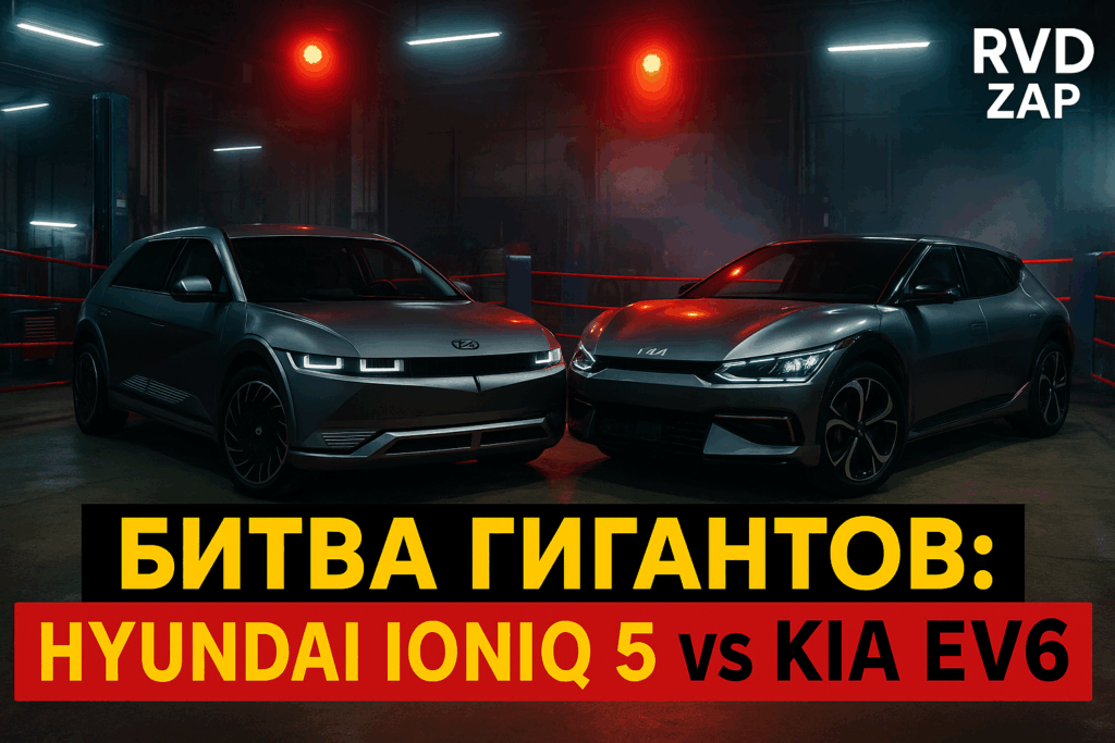    Сравнение Хюндай Ионик 5 и Киа EV6 admin