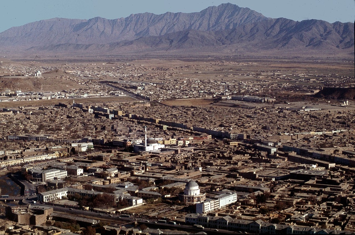 Кабул, Афганистан 70-е годы XX века