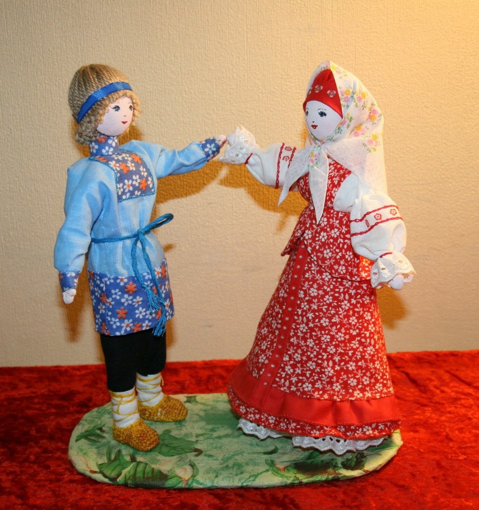 Куколки из серии "Русская коллекция"  Фото автора.
