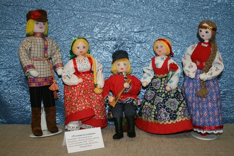 Куклы из серии "Русская коллекция" Фото автора.