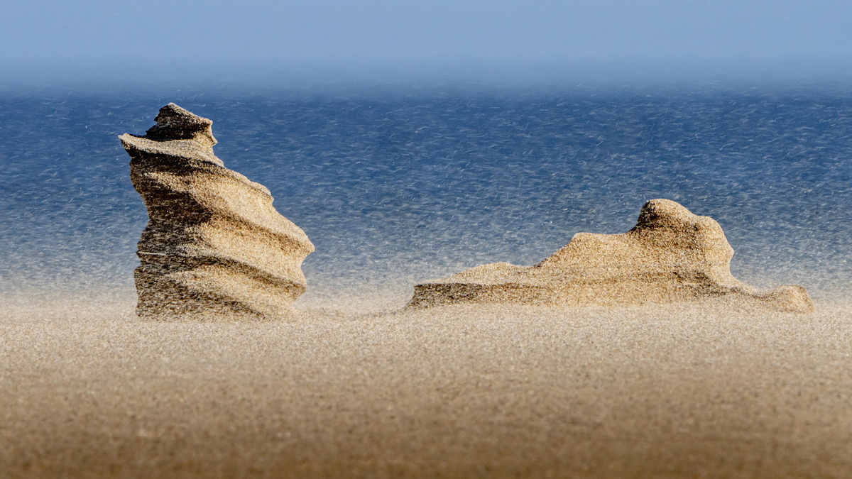 Песчаная буря. Фото: Ольга Мусиенко, участник конкурса РГО «Самая красивая страна»