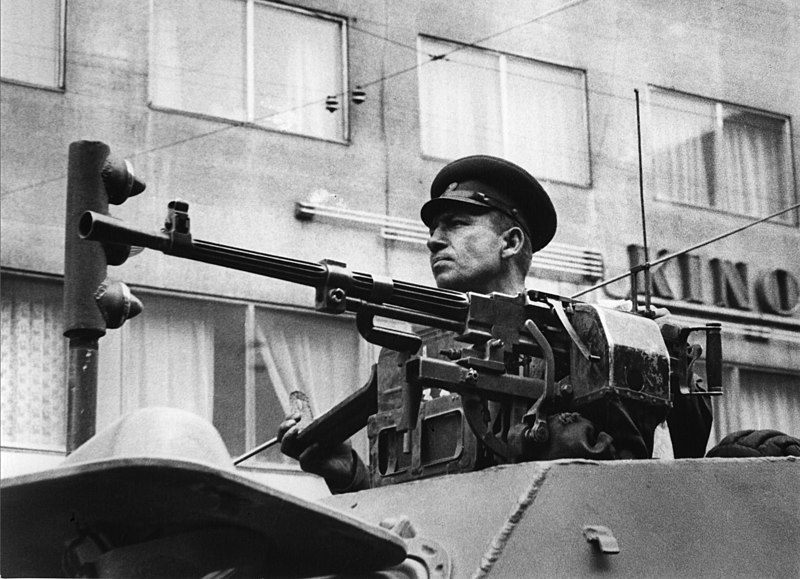 СГМБ на БТР-152, 1968