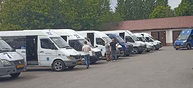 Маршрутный транспорт – «под линеечку»