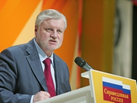  Председатель партии «Справедливая Россия — За правду» Сергей Миронов