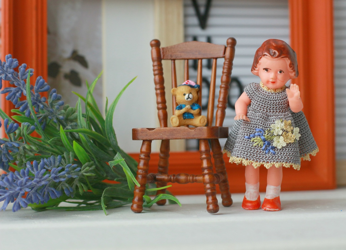 Самое простое платьице для маленькой Аришки